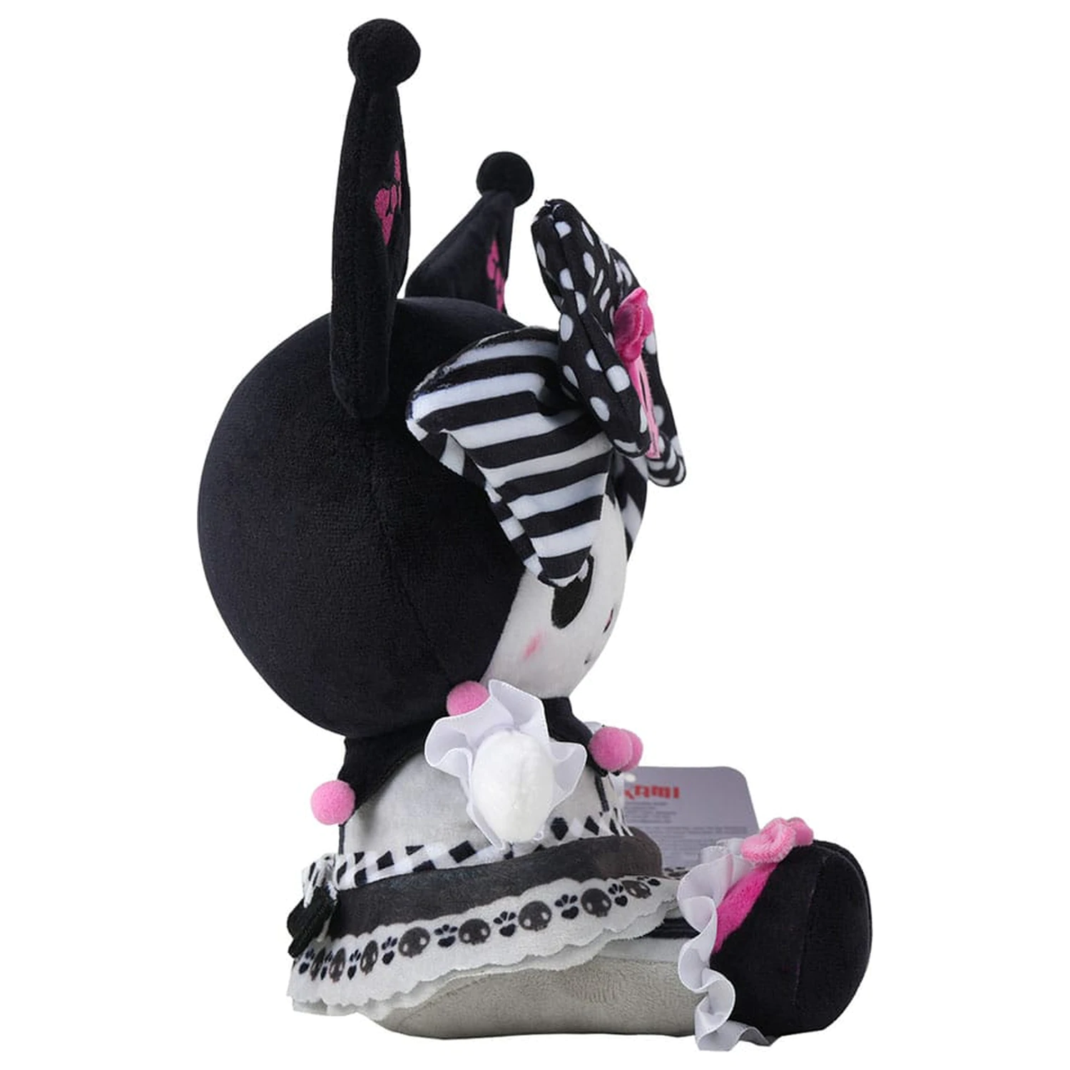Sanrio Pink Black Party Series Plüsch Figur Kuromi 17 cm Produktfoto