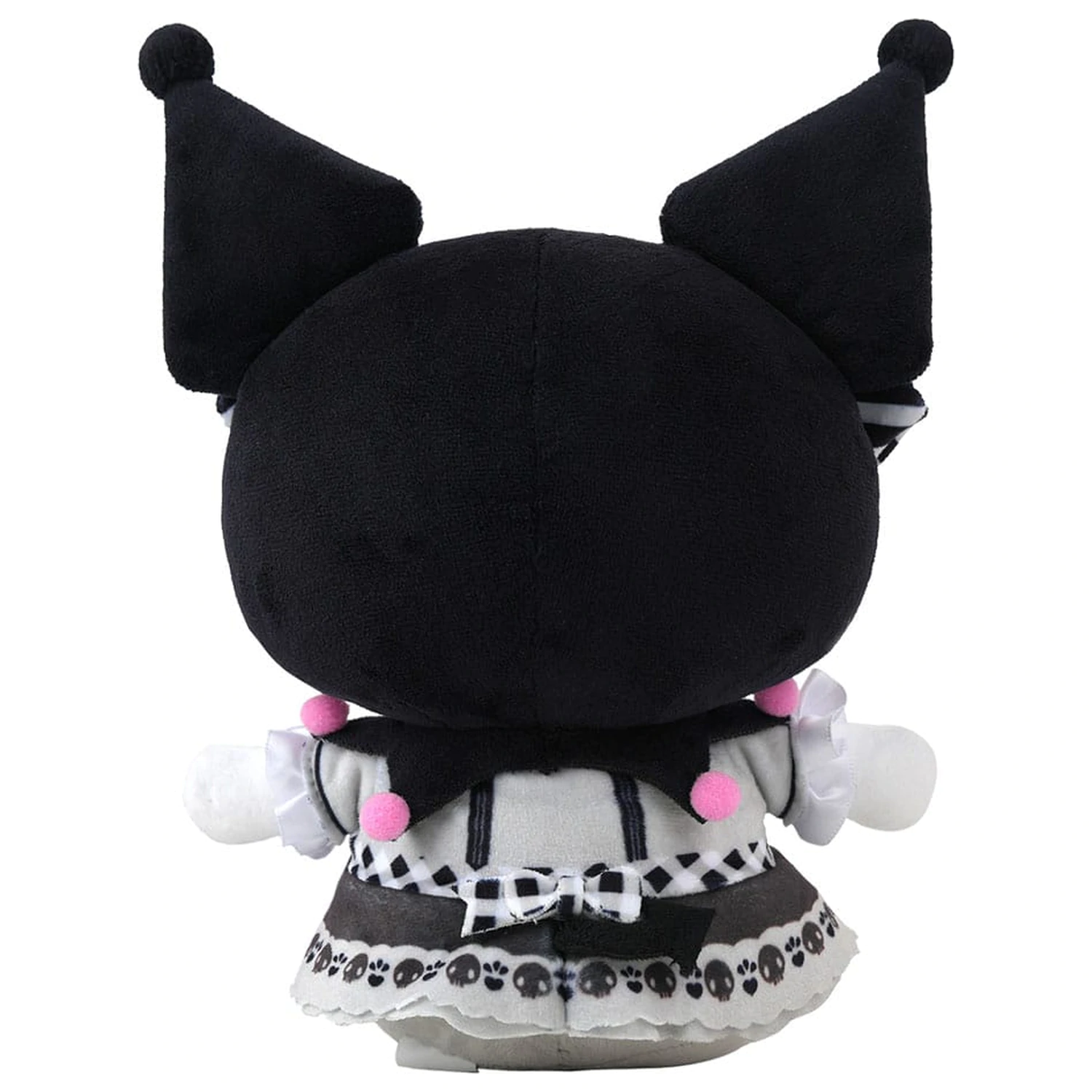 Sanrio Pink Black Party Series Plüsch Figur Kuromi 17 cm Produktfoto