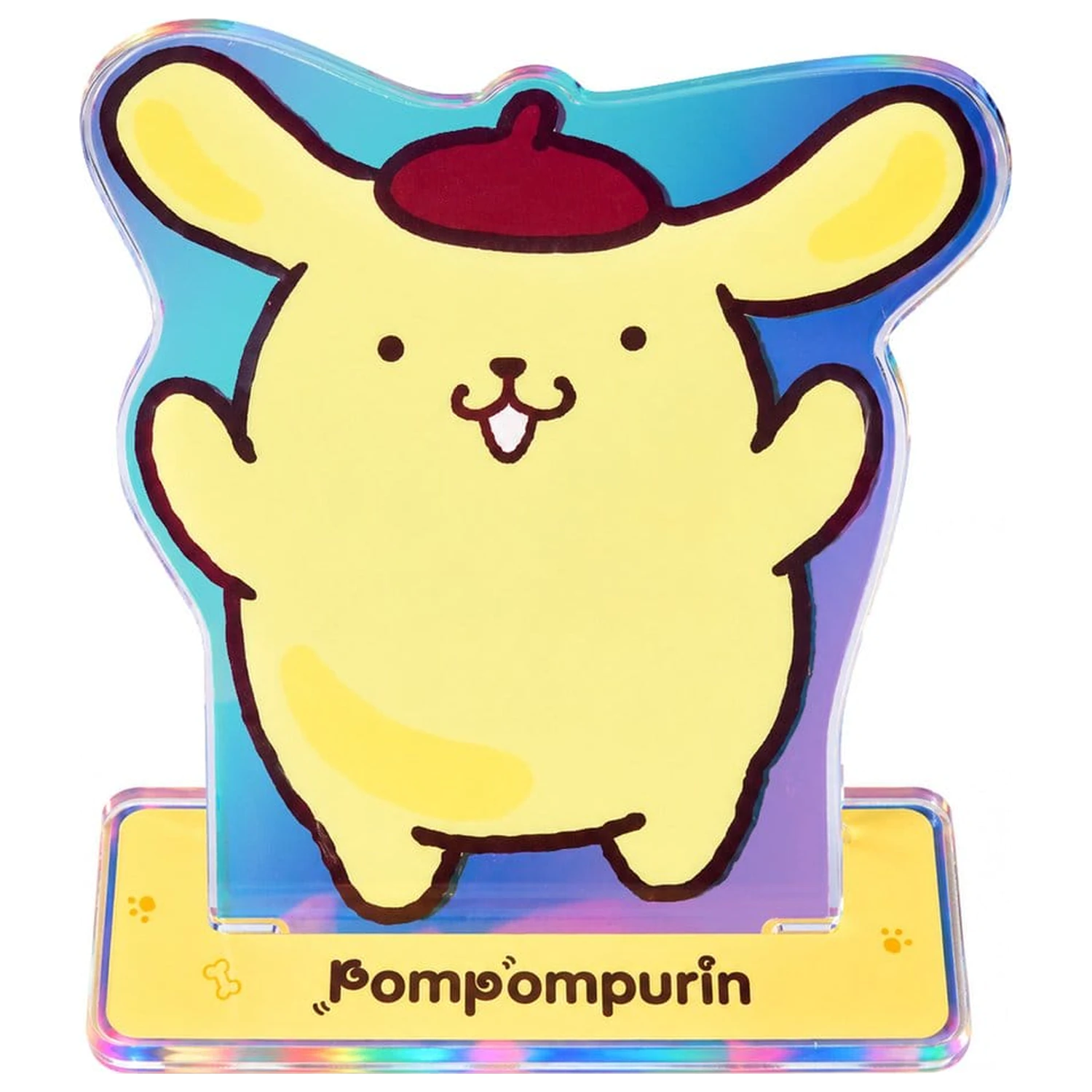 Sanrio Acryl Standee Pompompurin 30th Anniversary Squishy Cute Purin 17 Zentimeter Produktfoto