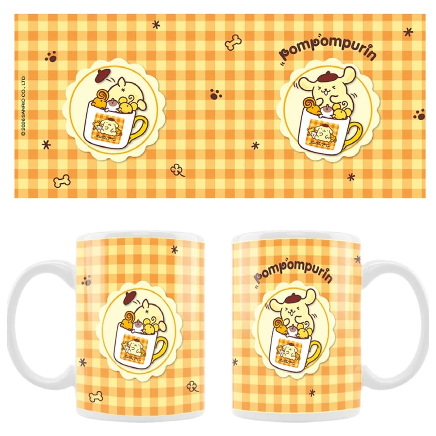 Sanrio Tasse Pompompurin Squishy Cute Purin 03 Produktfoto