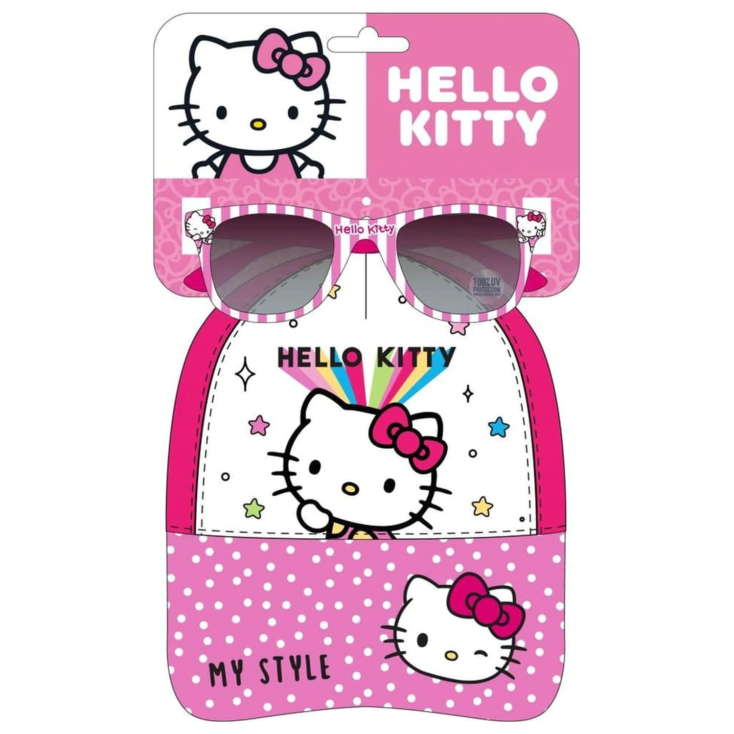 Sanrio Kappe und Sonnenbrillen Set Hello Kitty A 53 cm Produktfoto