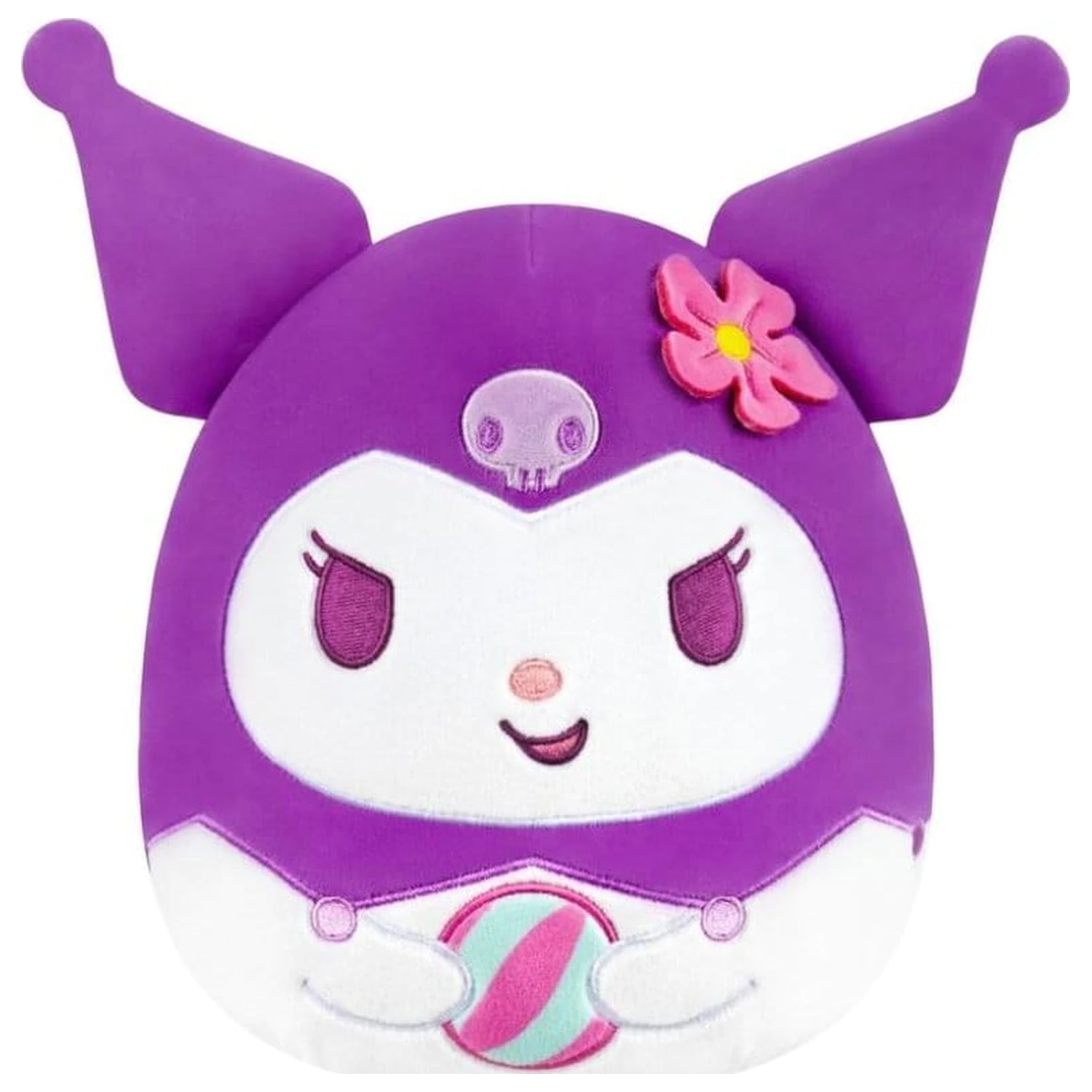 Sanrio Squishmallow Plüschfigur Hello Kitty and Friends Seize the Moment Kuromi Beachball 20 cm Produktfoto