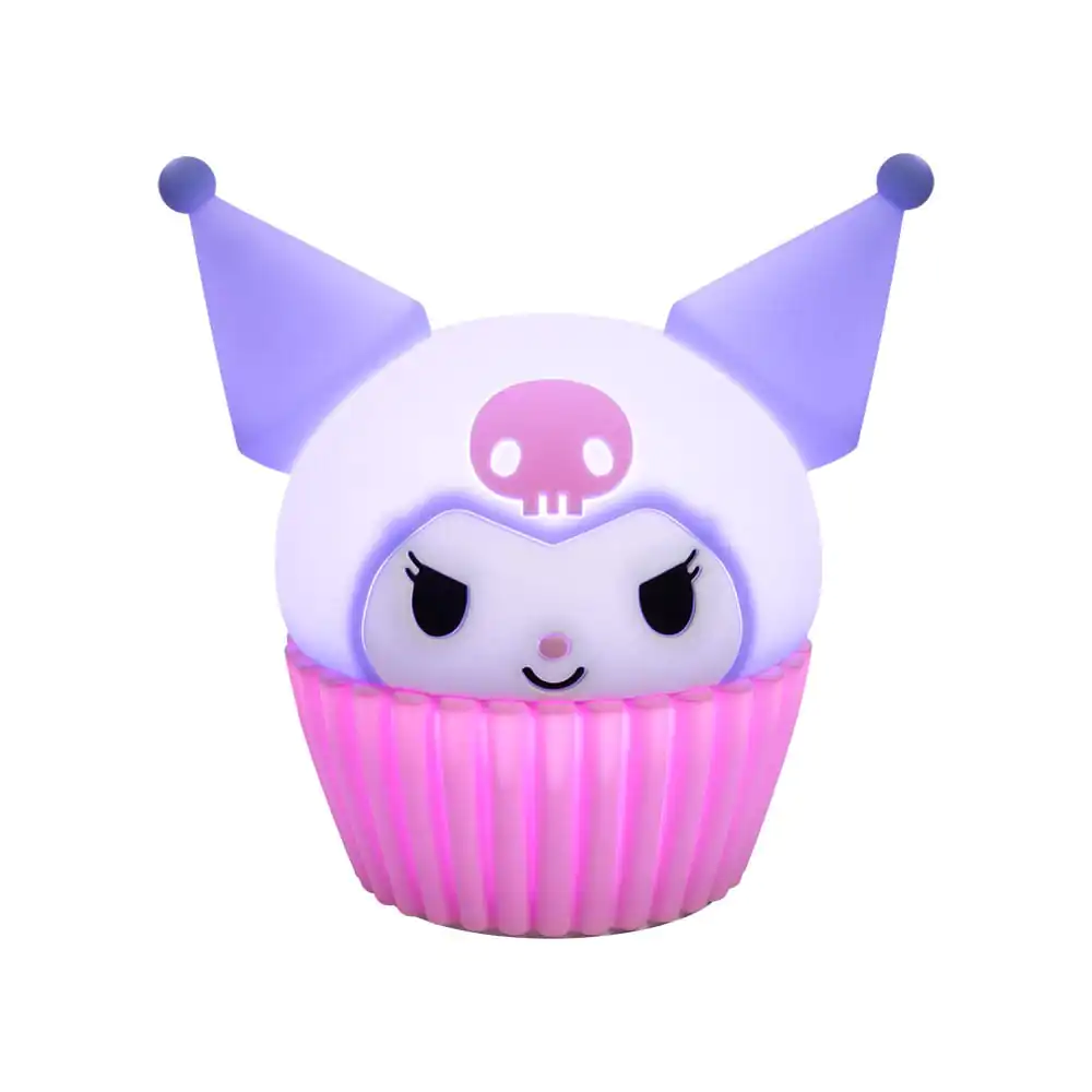 Sanrio Squishy Glo Silikon Lampe Kuromi 15 cm Produktfoto