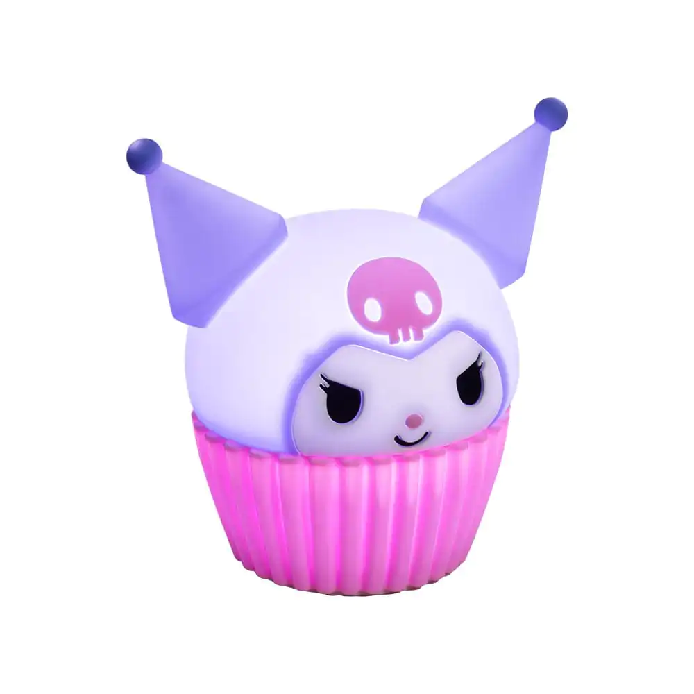 Sanrio Squishy Glo Silikon Lampe Kuromi 15 cm Produktfoto