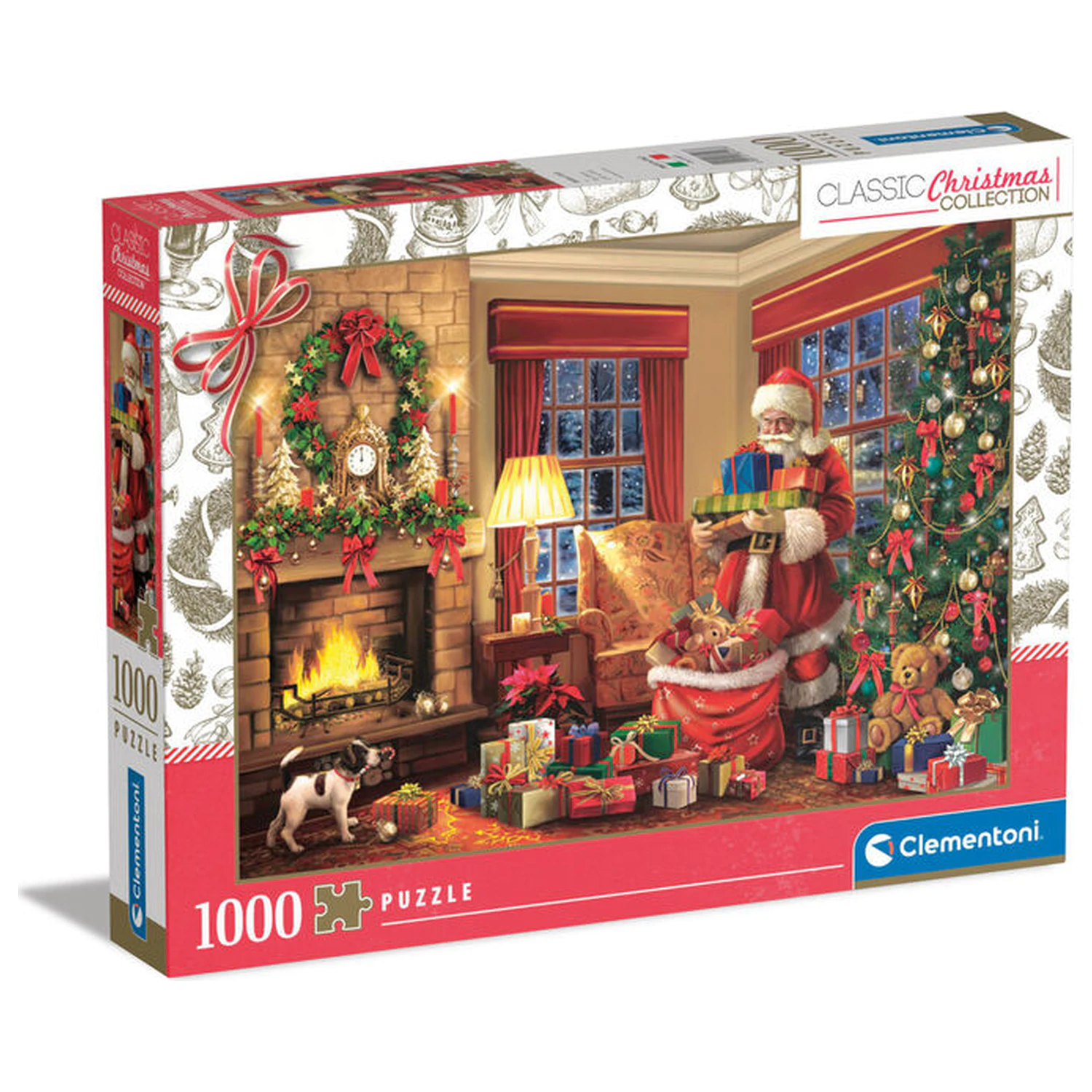 Santa's Visit Puzzle 1000 Teile Produktfoto