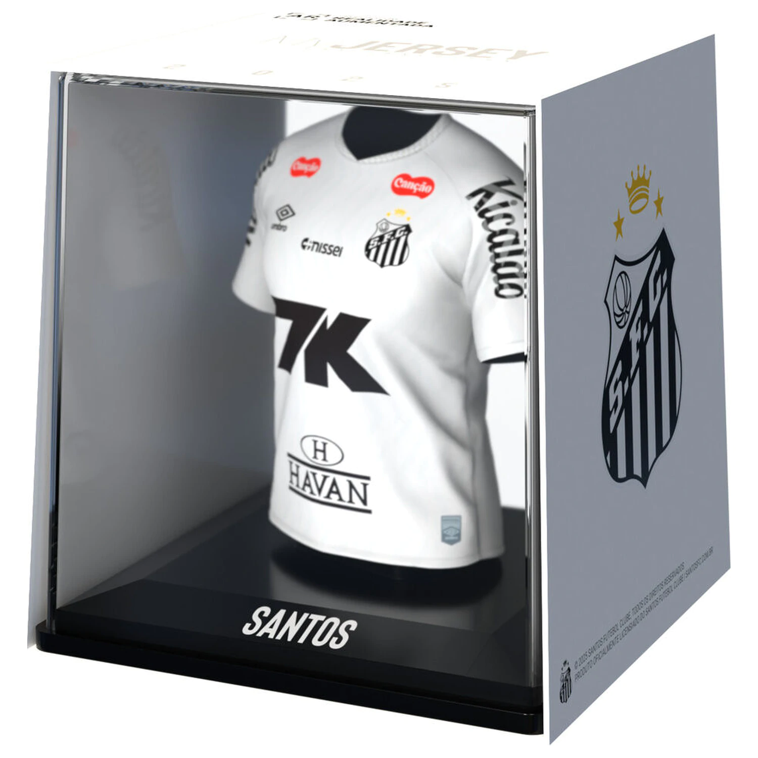 Santos Neymar Mini-T-Shirt-Figur Produktfoto