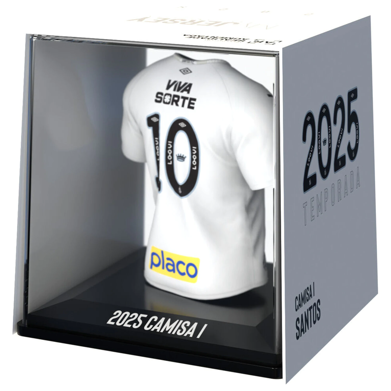 Santos Neymar Mini-T-Shirt-Figur Produktfoto