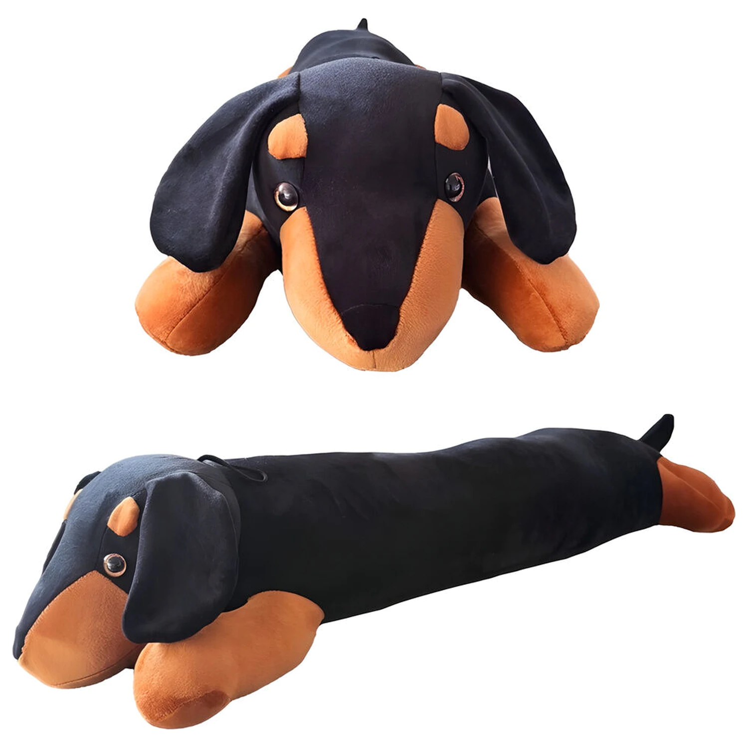 Sausage dog Plüschtier 60cm Produktfoto