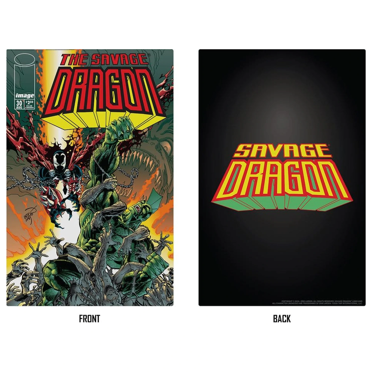 Savage Dragon Image Comics Founders Series McFarlane Elite Edition Actionfigur Dragon 20 cm Produktfoto