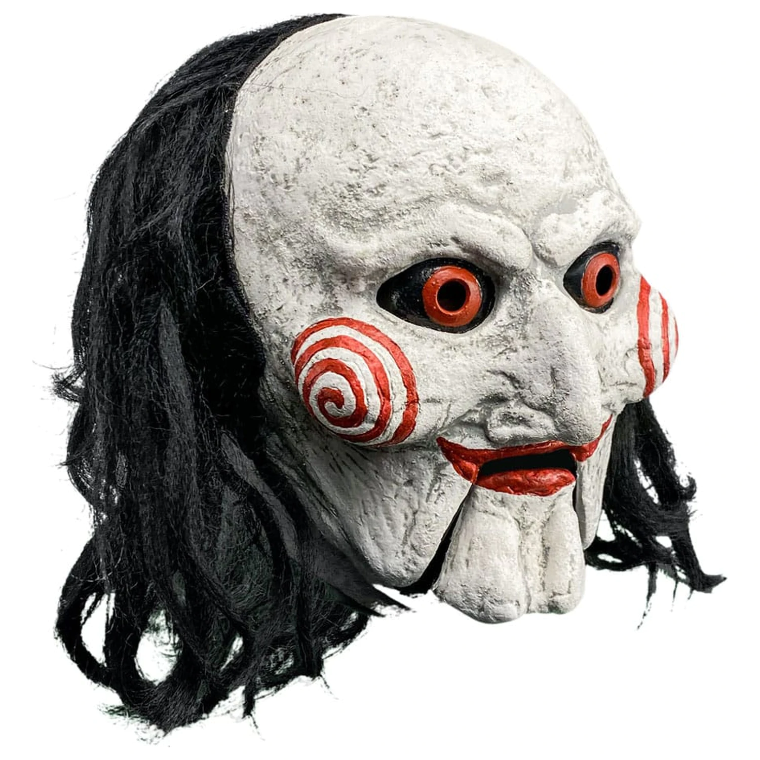 Saw Latex Maske Billy Puppet mit beweglichem Mund Produktfoto