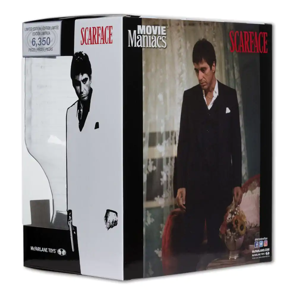 Scarface Movie Maniacs PVC Statue Tony Montana 17 cm Produktfoto