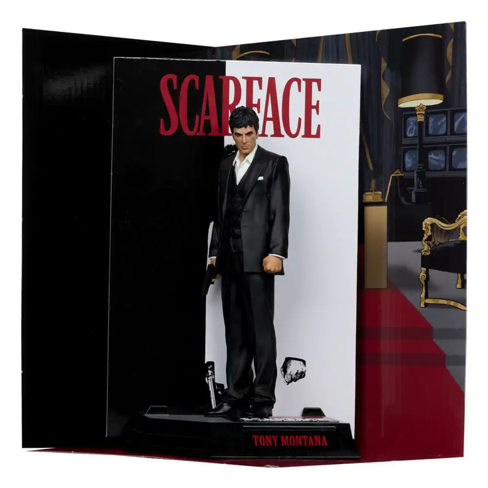 Scarface Movie Maniacs PVC Statue Tony Montana 17 cm Produktfoto
