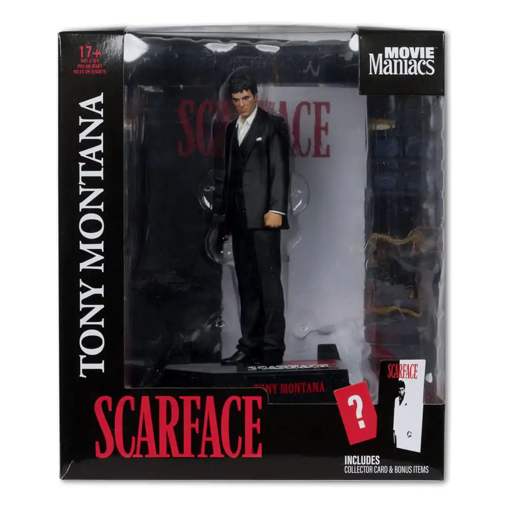 Scarface Movie Maniacs PVC Statue Tony Montana 17 cm Produktfoto