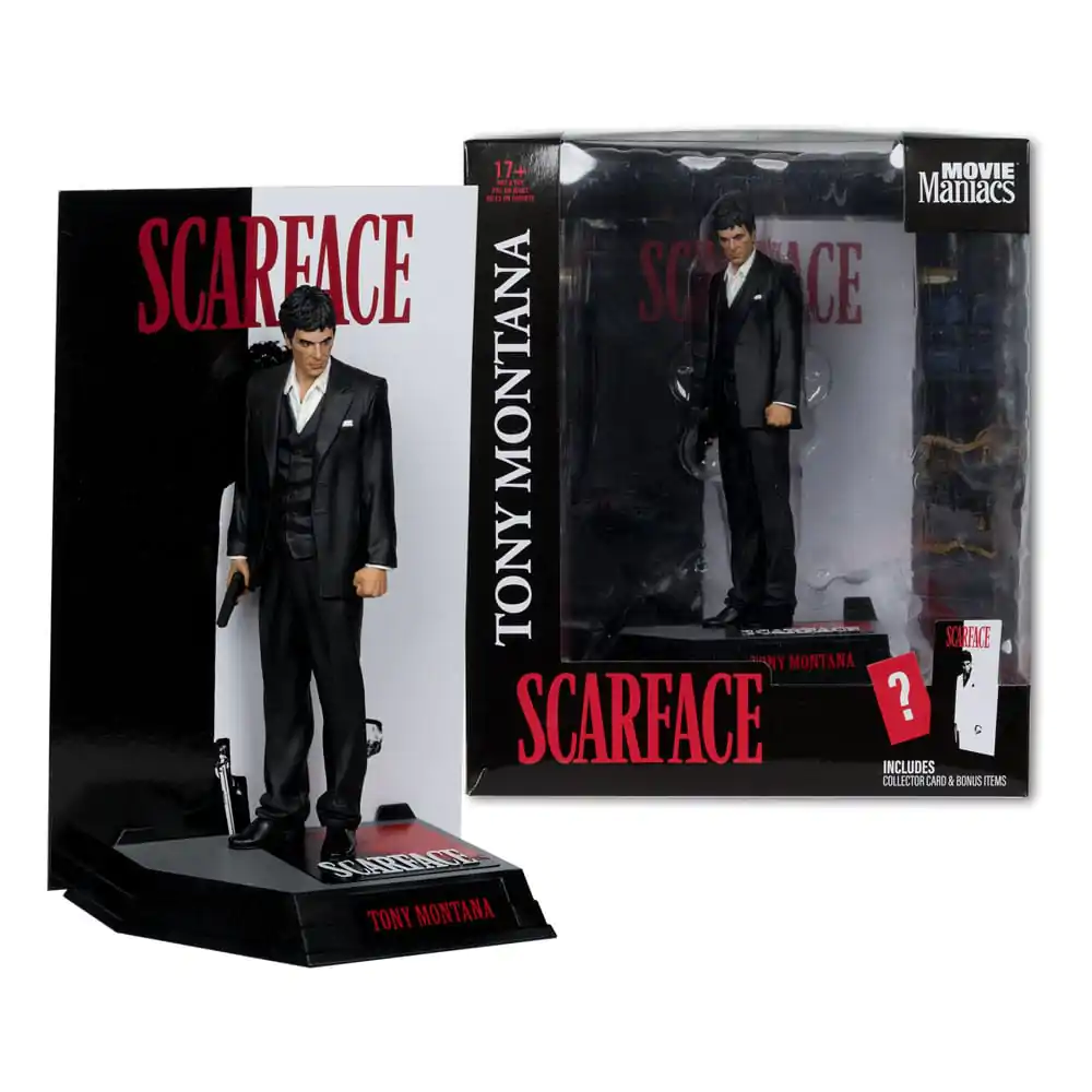 Scarface Movie Maniacs PVC Statue Tony Montana 17 cm Produktfoto