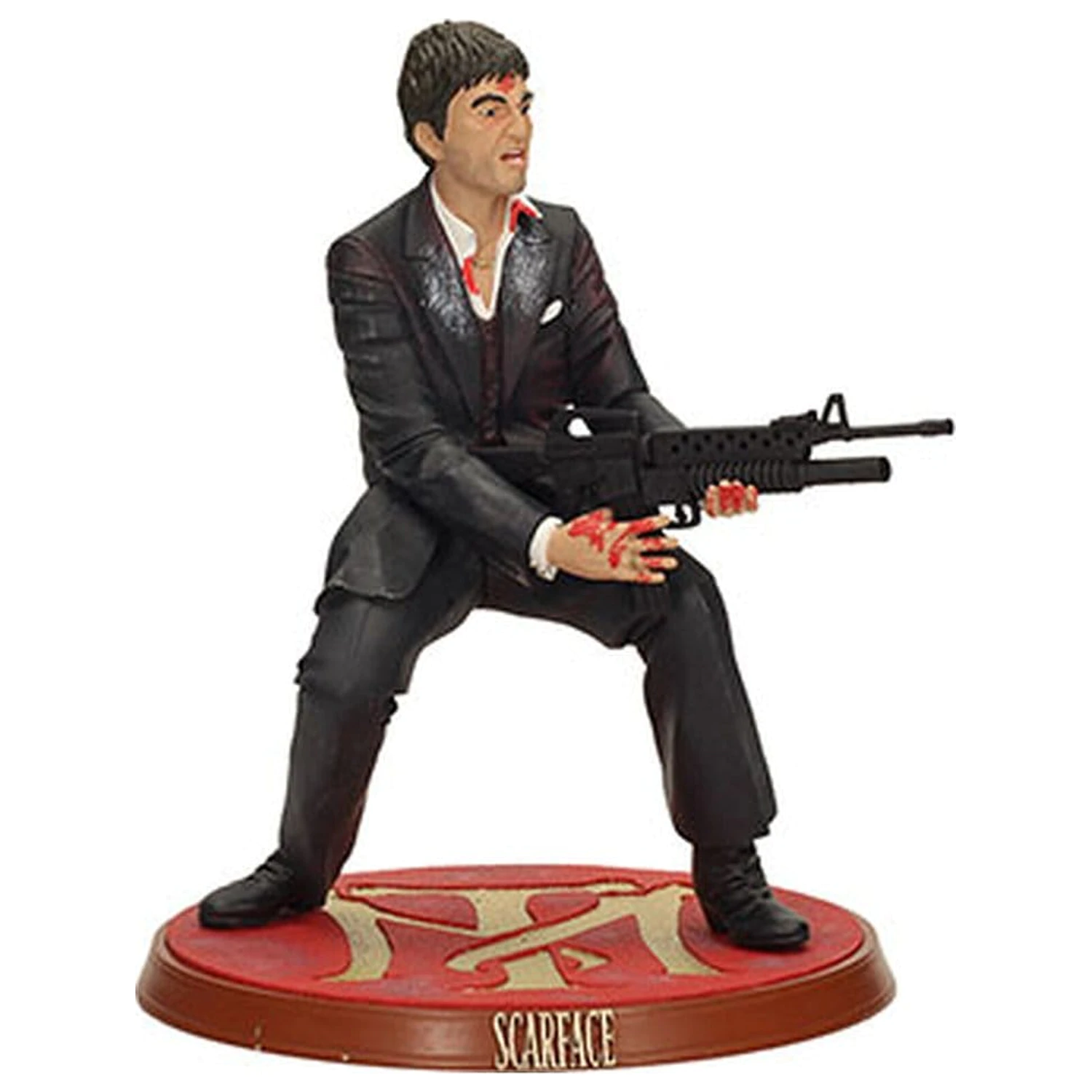 Scarface PVC Figur Tony Montana Deluxe Version 18 cm Produktfoto