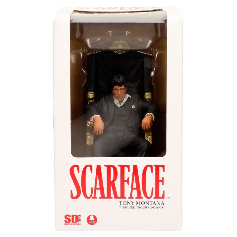 Scarface Movie Icons PVC Statue Tony Montana 18 cm termékfotó