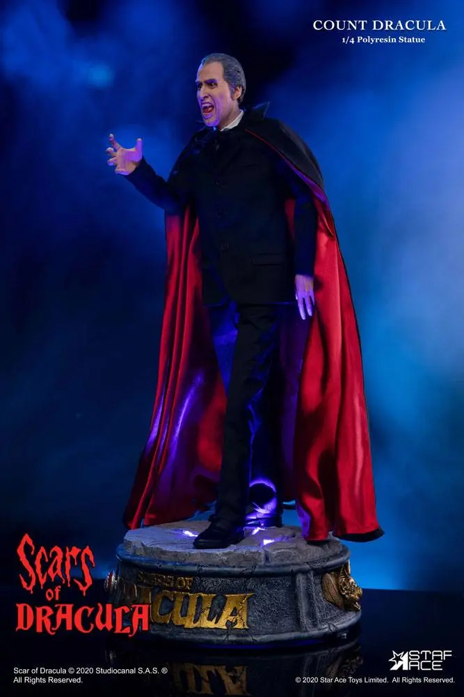 Dracula Nächte des Entsetzens Statue 1/4 Count Dracula 2.0 53 cm Produktfoto