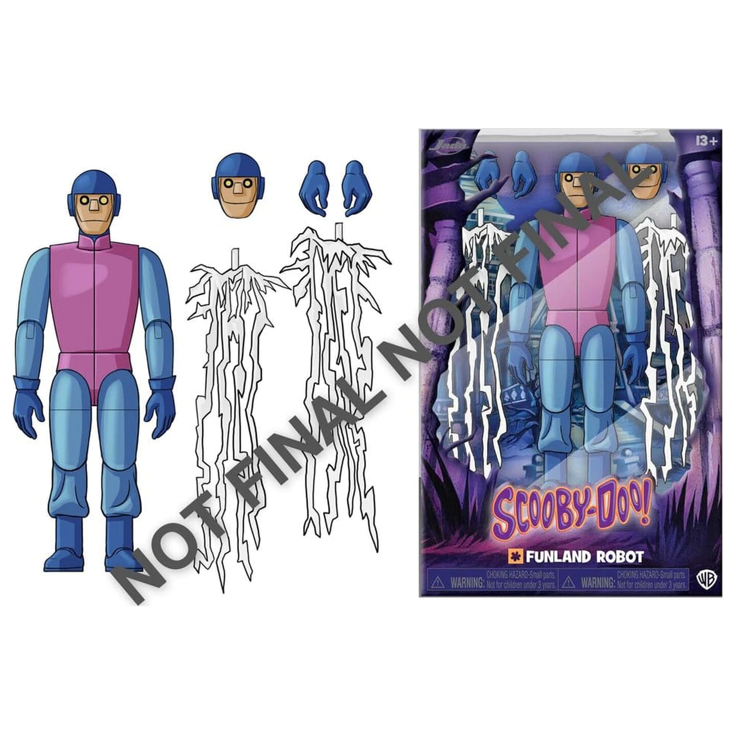 Scooby Doo Actionfigur Funland Roboter 16 cm Produktfoto