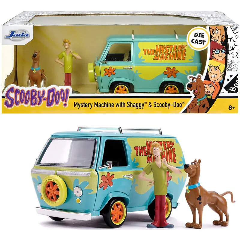 Scooby-Doo Diecast Modell 1/24 Mystery Van termékfotó