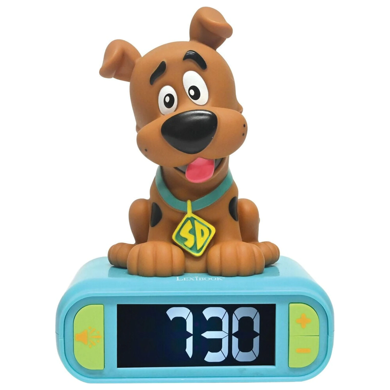 Scooby Doo Digitale Wecker mit Doo 3D Nachtlicht und Soundeffekten Produktfoto