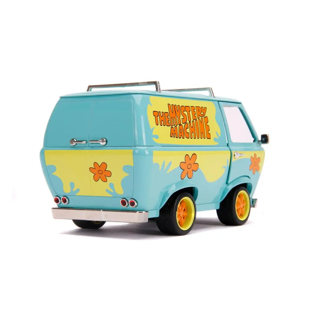 Scooby Doo Hollywood Rides Diecast Modell 1/24 Mystery Van mit Figuren Produktfoto