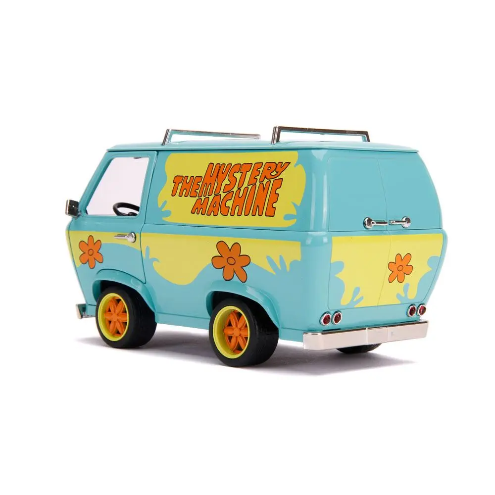Scooby Doo Hollywood Rides Diecast Modell 1/24 Mystery Van mit Figuren Produktfoto