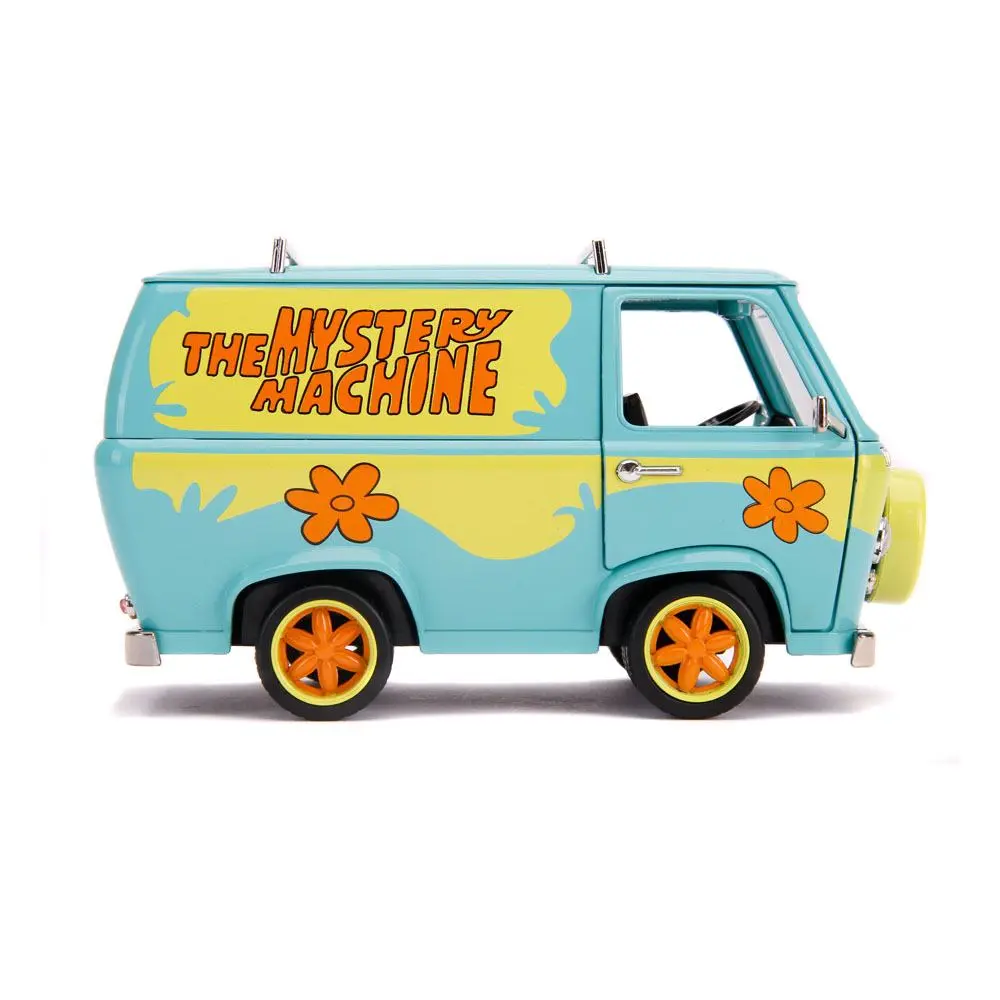 Scooby Doo Hollywood Rides Diecast Modell 1/24 Mystery Van mit Figuren Produktfoto