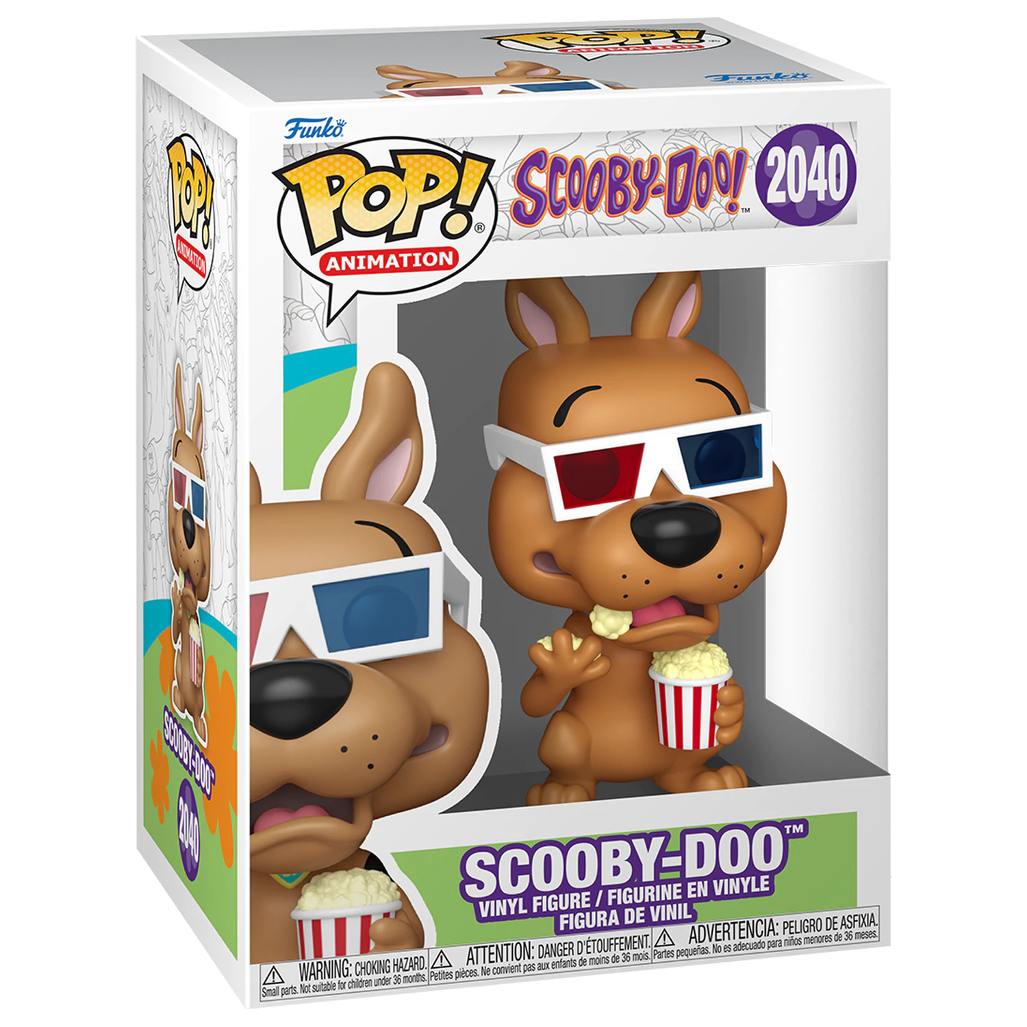 Scooby Doo Pop! Animation Vinyl Figur Scooby Doo 9 cm Produktfoto