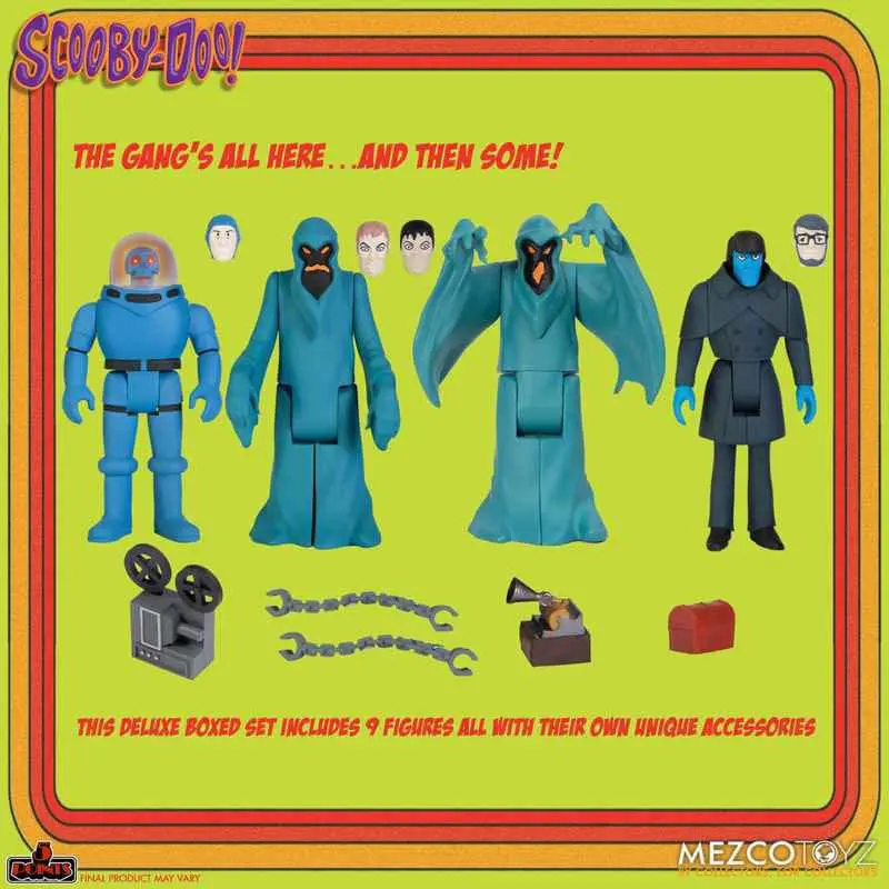 Scooby-Doo Actionfiguren Scooby-Doo Friends & Foes Deluxe Boxed Set 10 cm Produktfoto