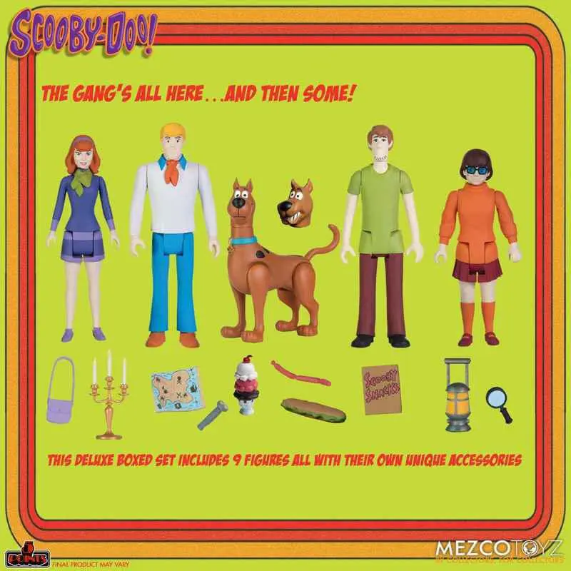 Scooby-Doo Actionfiguren Scooby-Doo Friends & Foes Deluxe Boxed Set 10 cm Produktfoto