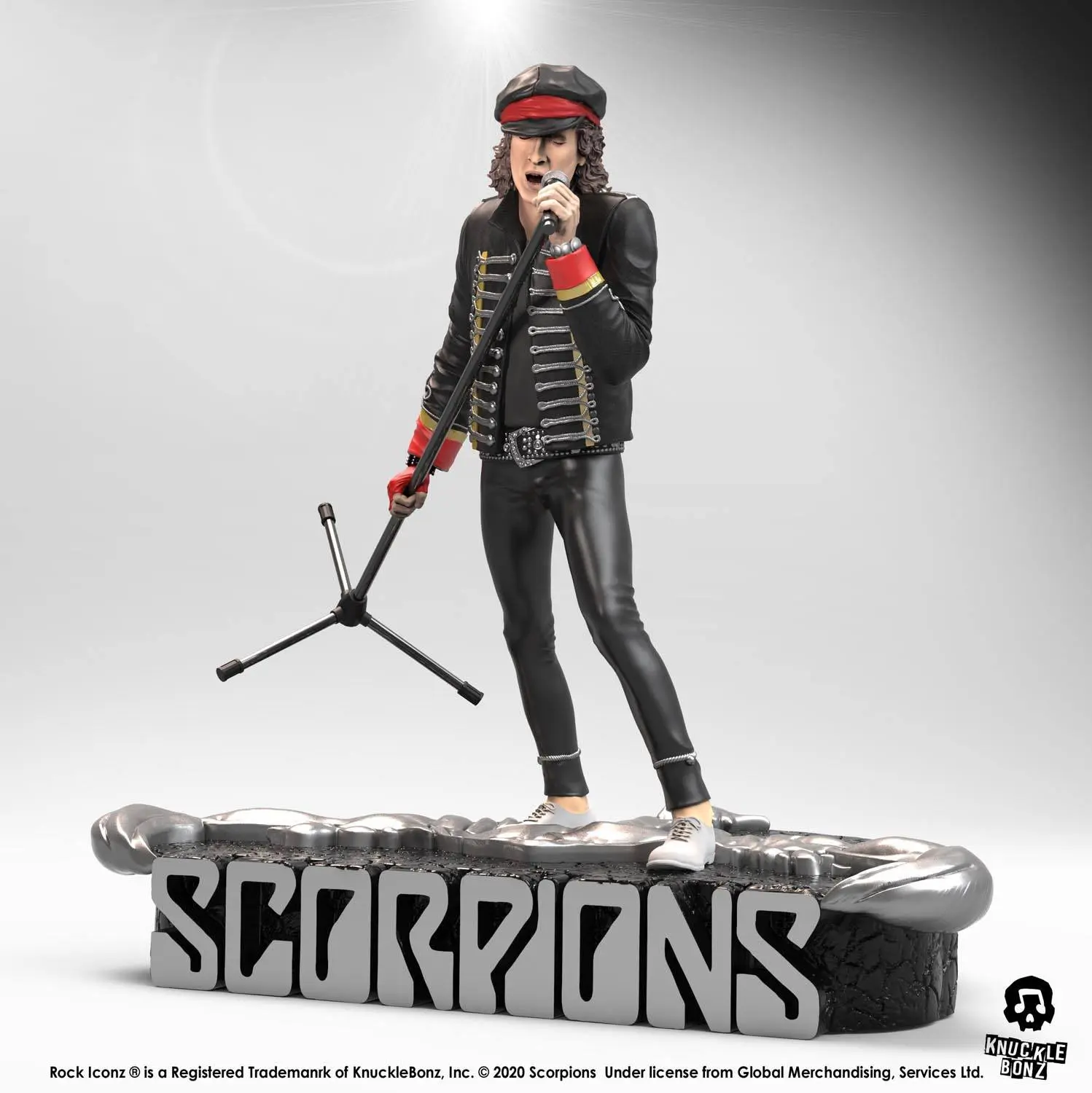 Scorpions Rock Iconz Statue Klaus Meine Limited Edition 22 cm Produktfoto