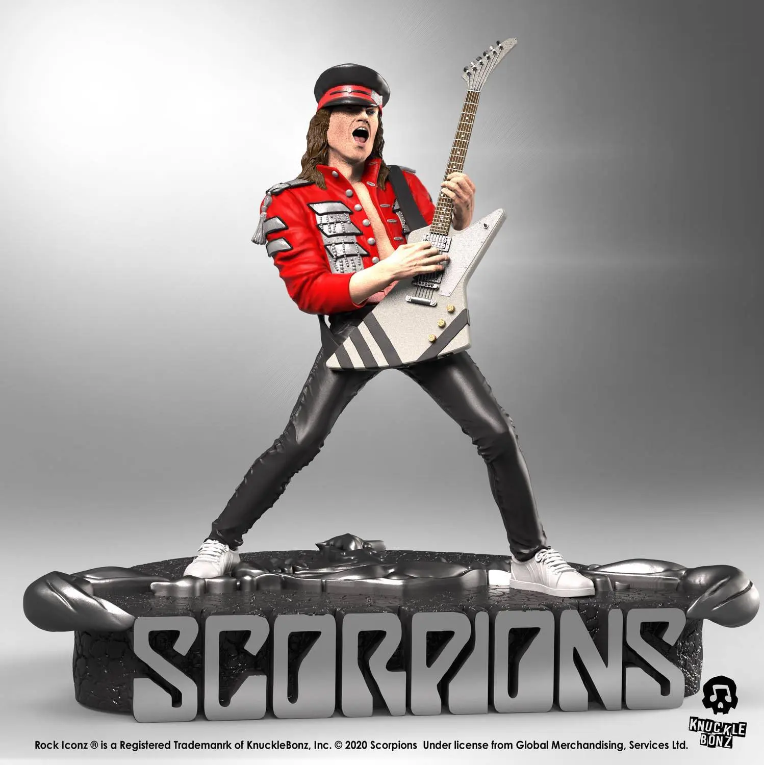 Scorpions Rock Iconz Statue Matthias Jabs Limited Edition 22 cm Produktfoto