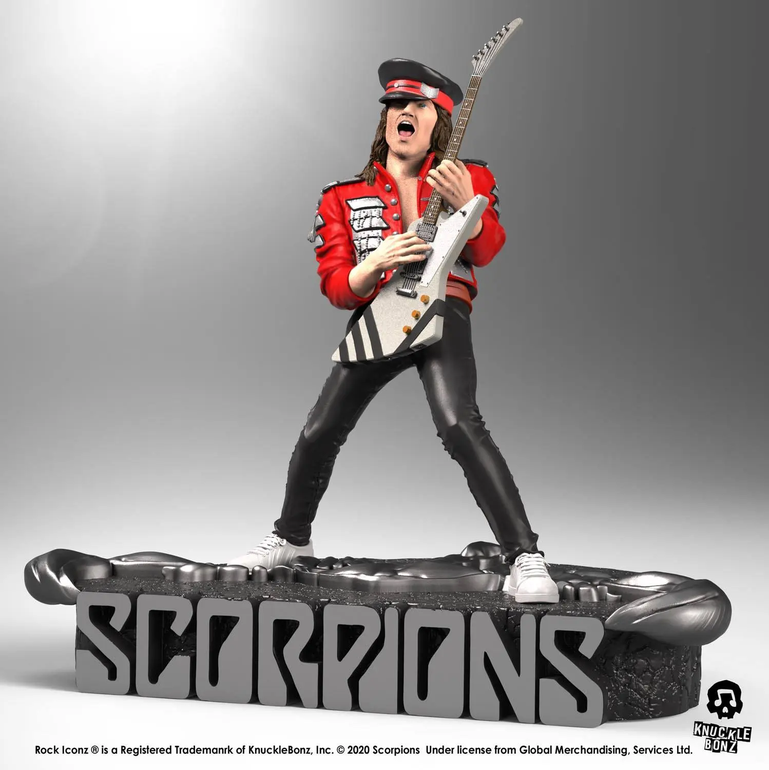 Scorpions Rock Iconz Statue Matthias Jabs Limited Edition 22 cm Produktfoto