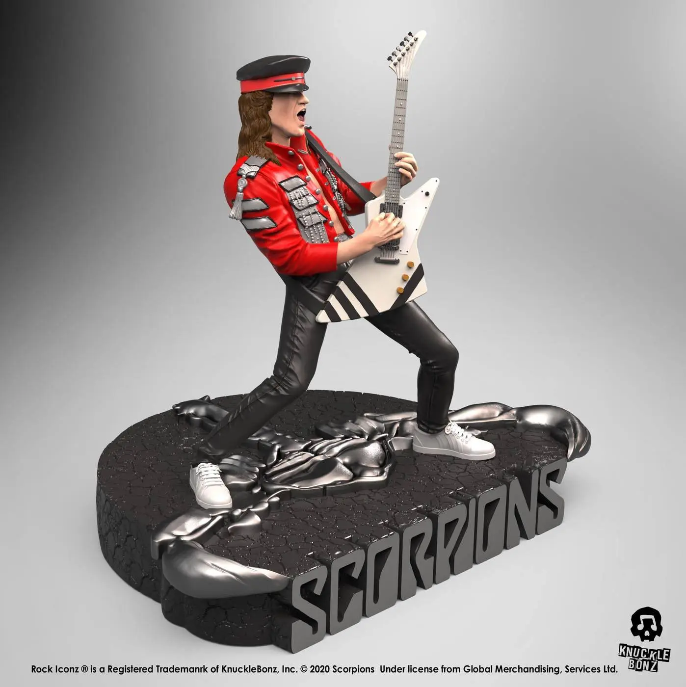 Scorpions Rock Iconz Statue Matthias Jabs Limited Edition 22 cm Produktfoto