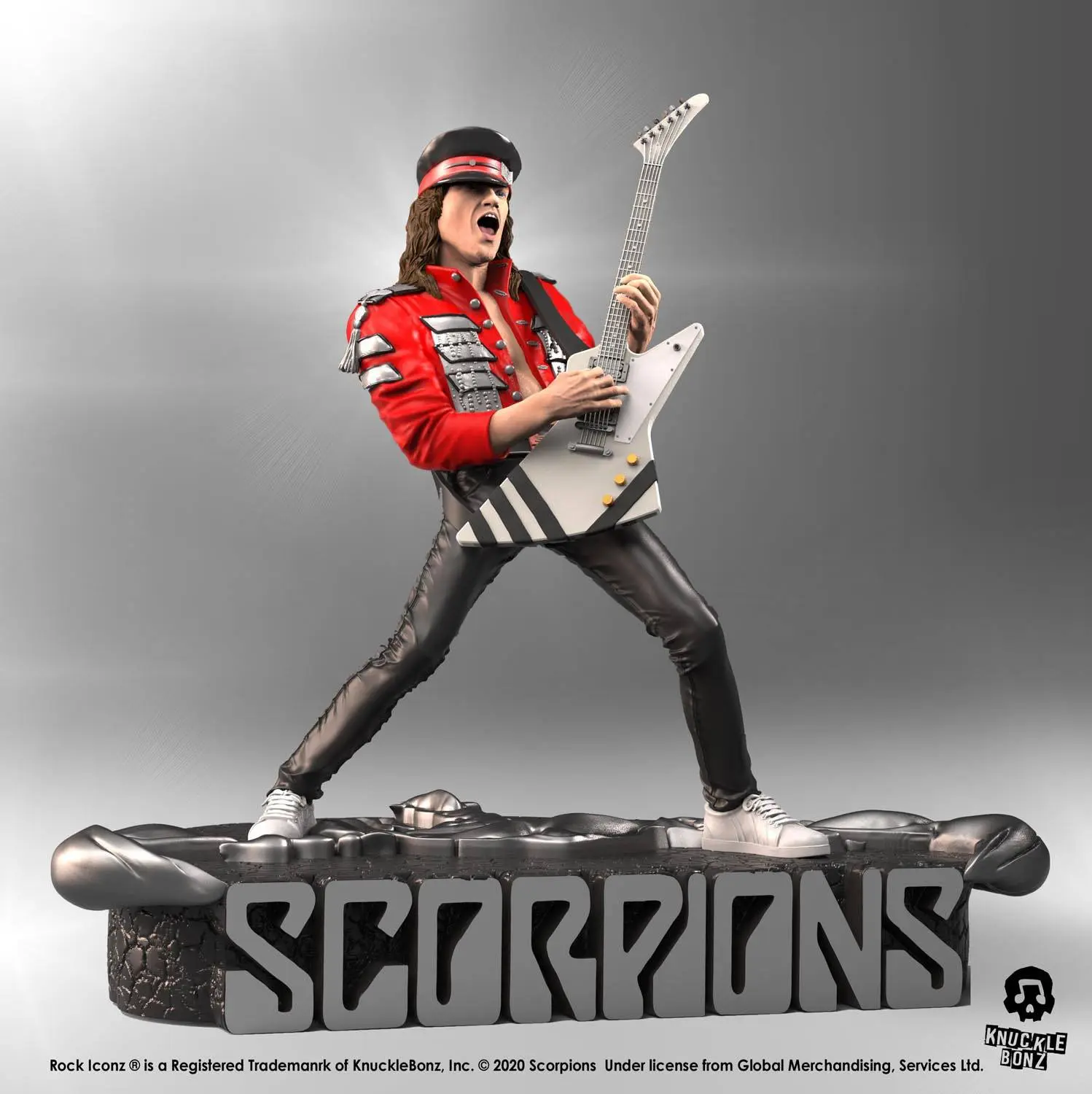 Scorpions Rock Iconz Statue Matthias Jabs Limited Edition 22 cm Produktfoto