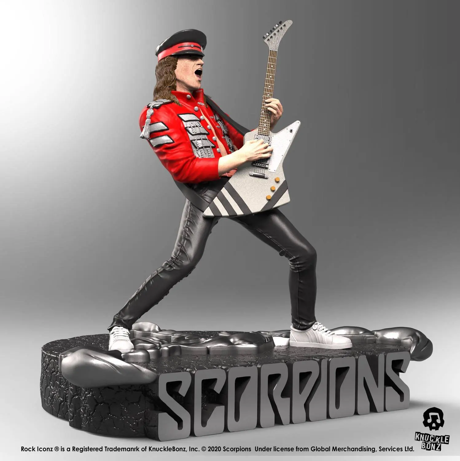 Scorpions Rock Iconz Statue Matthias Jabs Limited Edition 22 cm Produktfoto