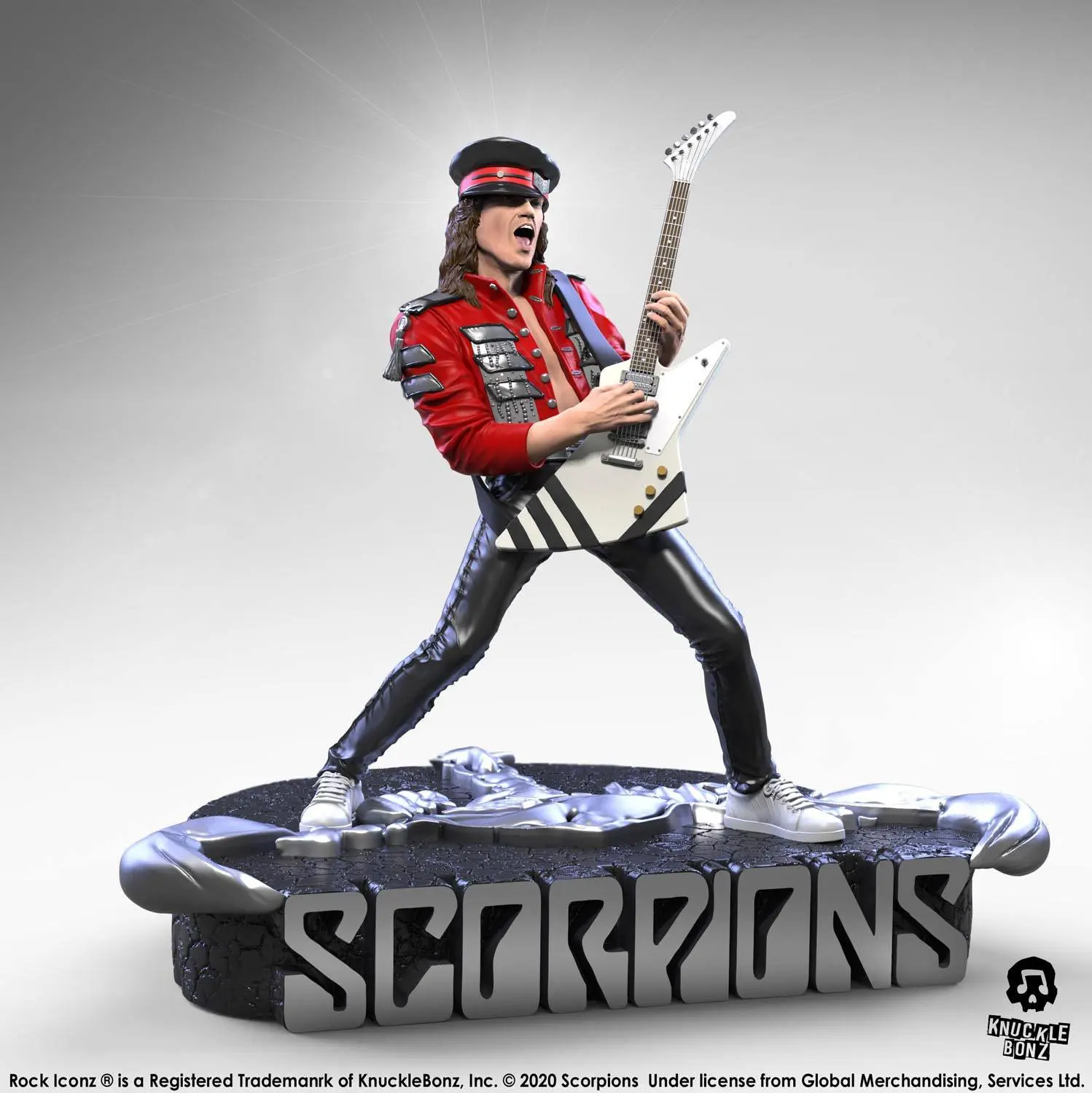 Scorpions Rock Iconz Statue Matthias Jabs Limited Edition 22 cm Produktfoto