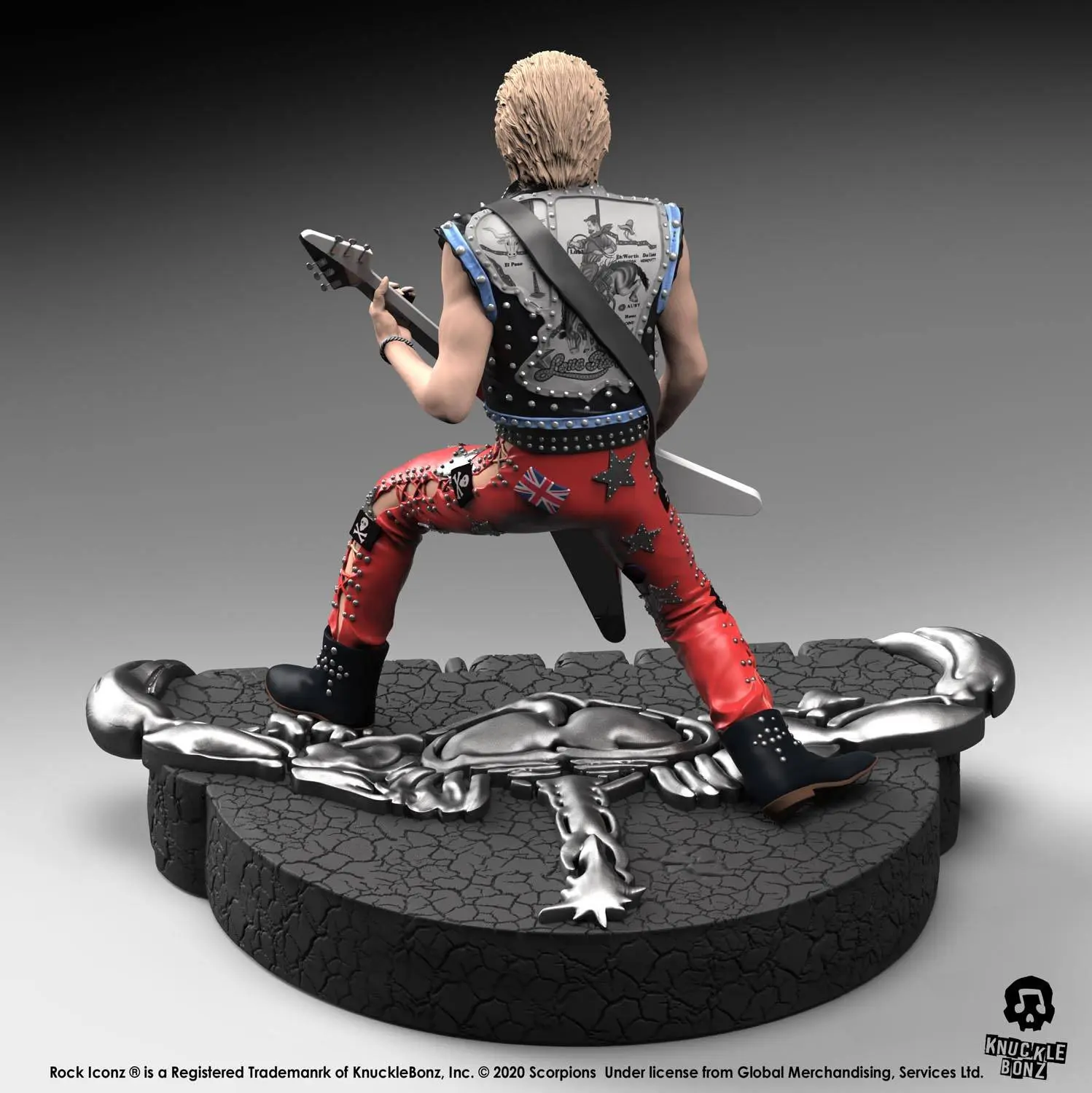 Scorpions Rock Iconz Statue Rudolf Schenker Limited Edition 22 cm Produktfoto