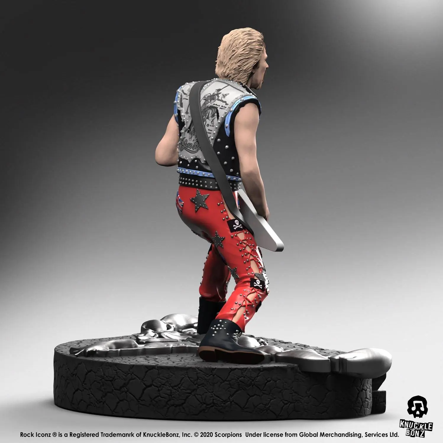 Scorpions Rock Iconz Statue Rudolf Schenker Limited Edition 22 cm Produktfoto