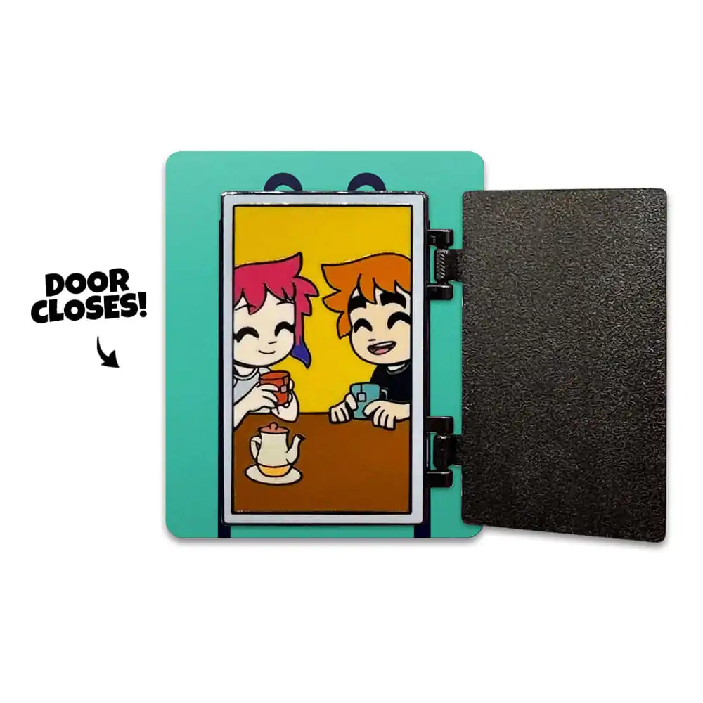 Scott Pilgrim Pin-Anstecker Door Swinging 5 cm Produktfoto