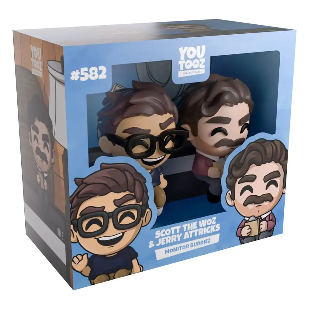 Scott the Woz Vinyl Figuren Scott the Woz & Jerry Attricks Monitor Buddiez Produktfoto
