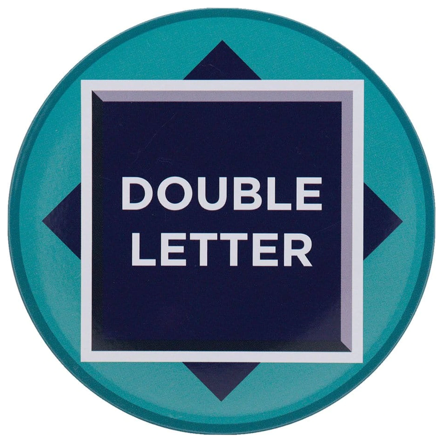 Scrabble Untersetzer 4er-Pack bedrucktes Metall Produktfoto