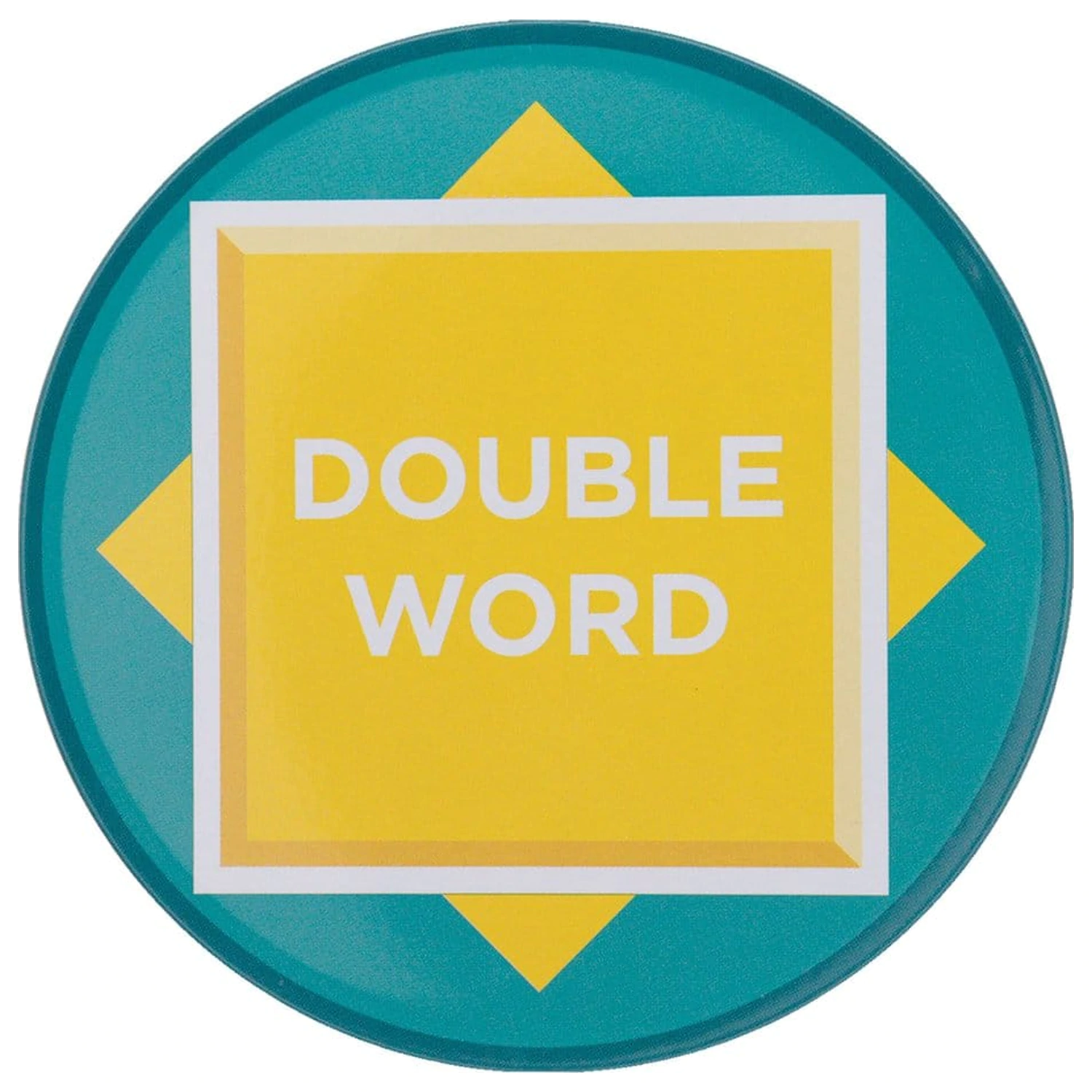 Scrabble Untersetzer 4er-Pack bedrucktes Metall Produktfoto