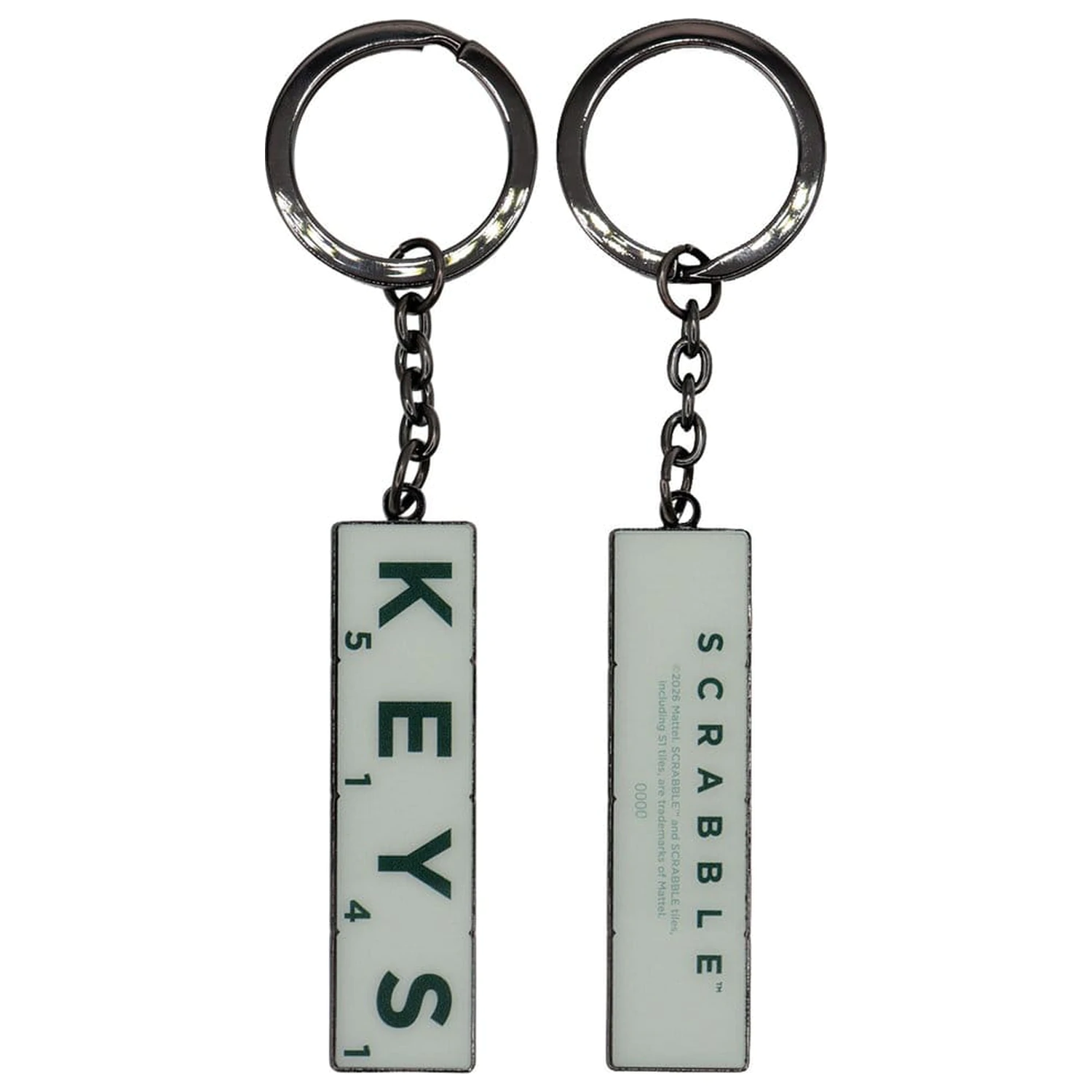 Scrabble Schlüsselanhänger Keys Limited Edition Produktfoto