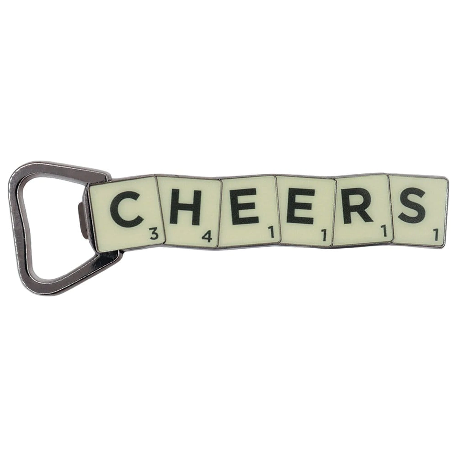 Scrabble Flaschenöffner Magnetic Cheers Produktfoto