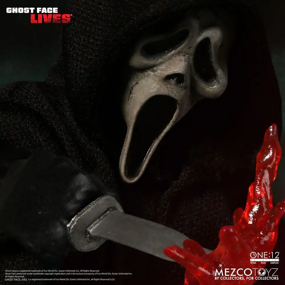 Scream Actionfigur 1/12 Ghost Face 16 cm termékfotó