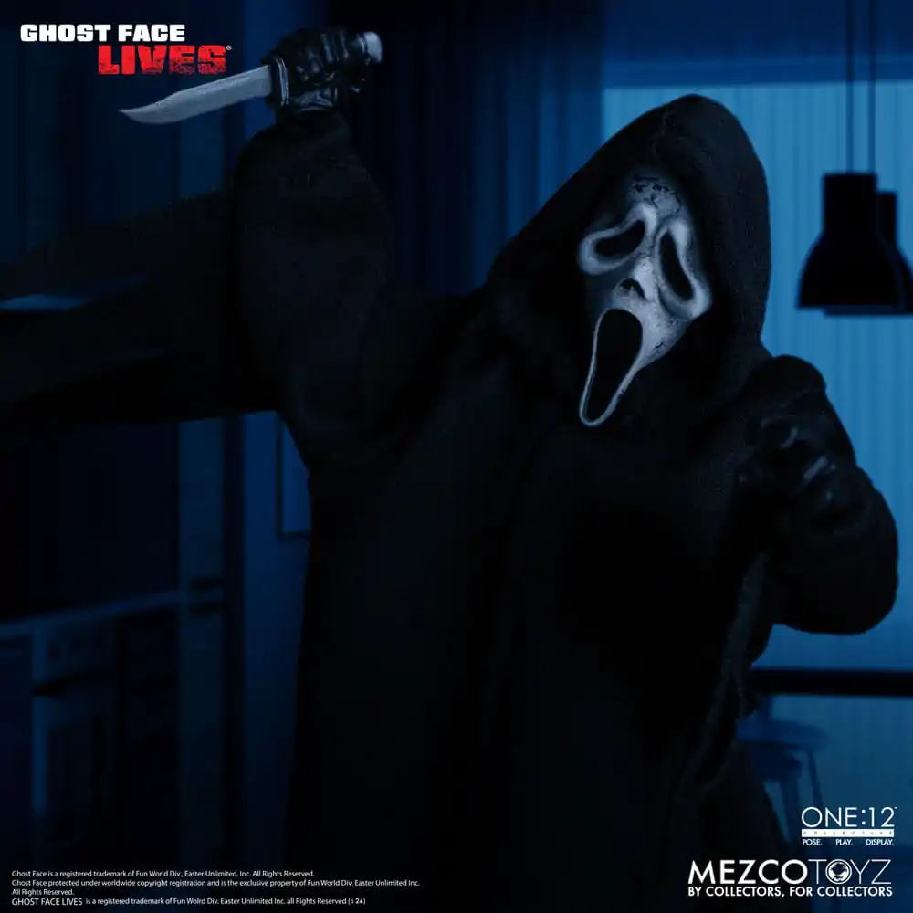 Scream Actionfigur 1/12 Ghost Face 16 cm termékfotó