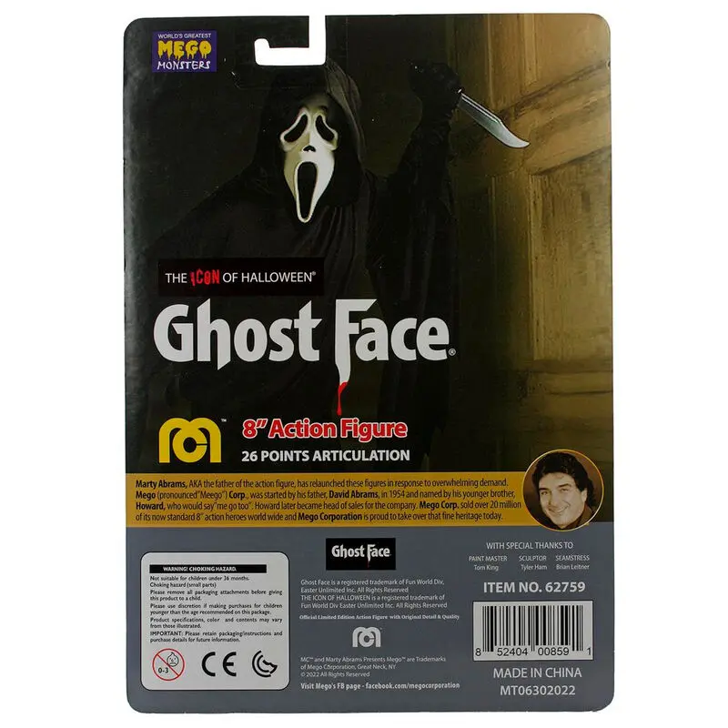 Scream Ghost Face Figur 20cm Produktfoto