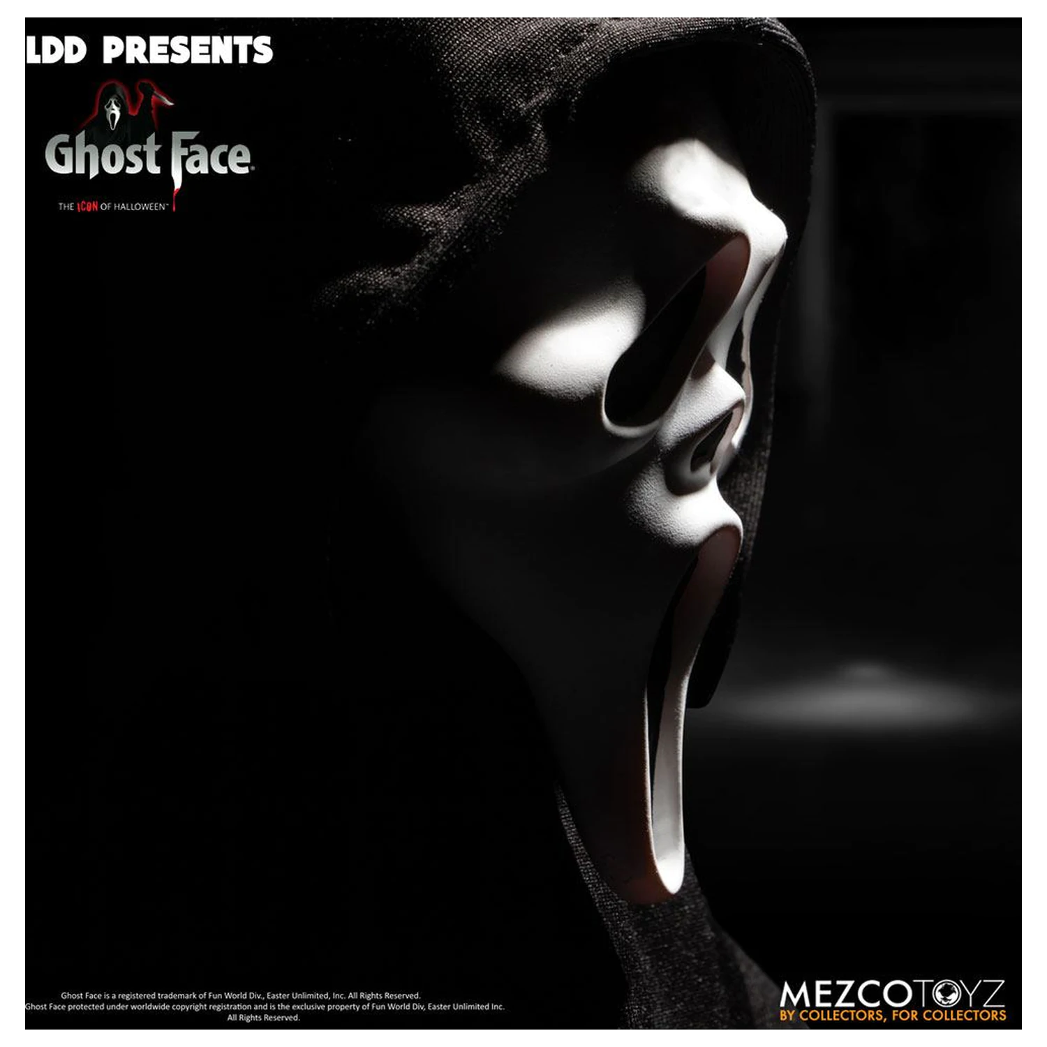 Scream Living Dead Dolls Puppe Ghost Face 25 cm Produktfoto