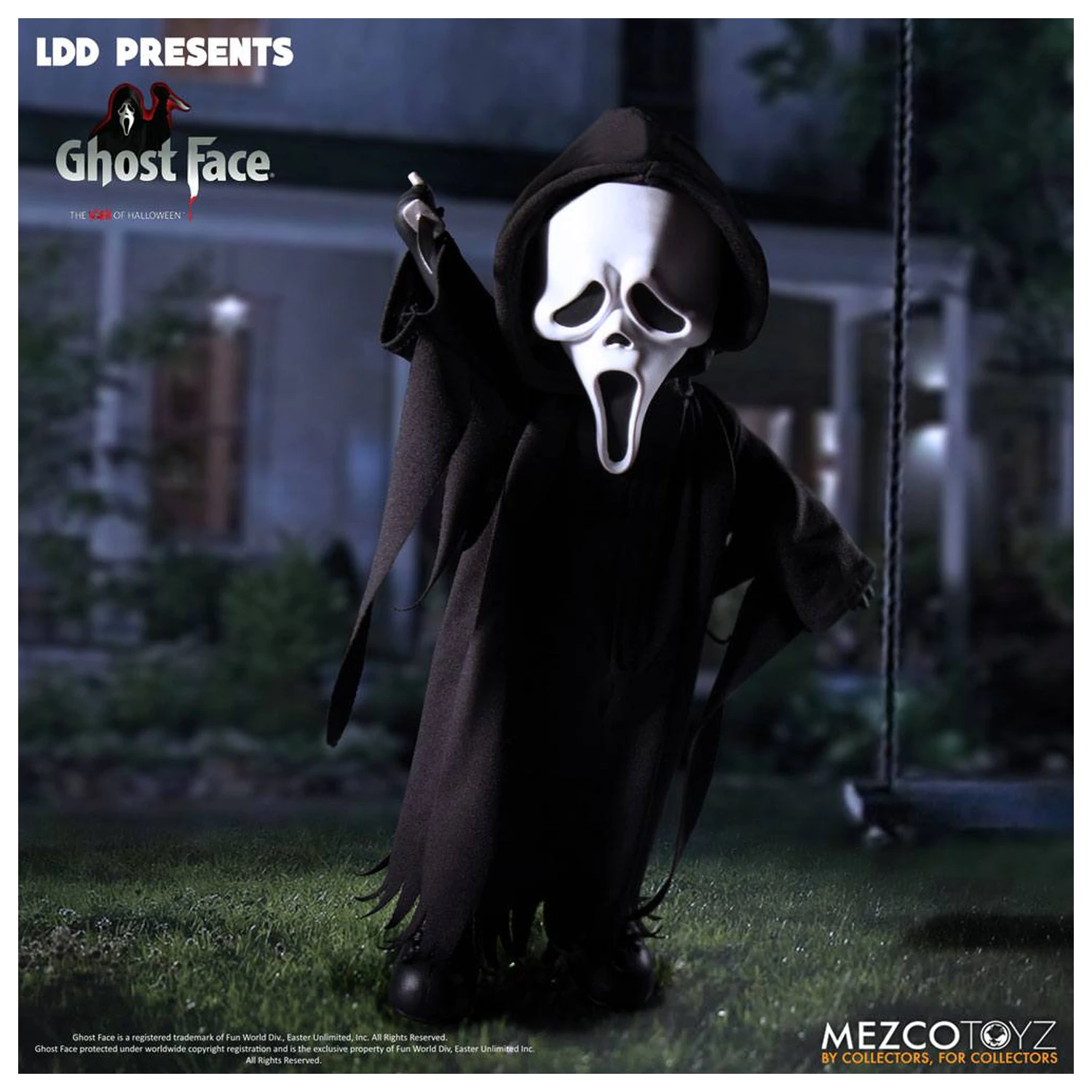 Scream Living Dead Dolls Puppe Ghost Face 25 cm Produktfoto